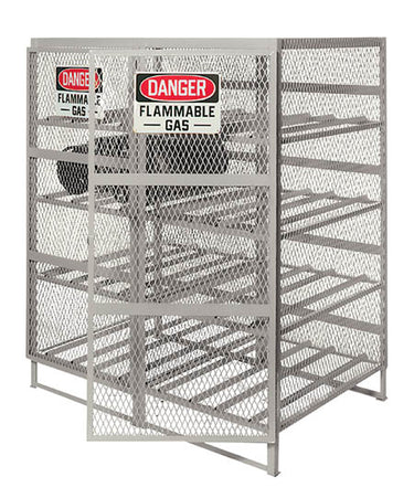 Pucel 8 Gas Cylinder Vertical Cabinet